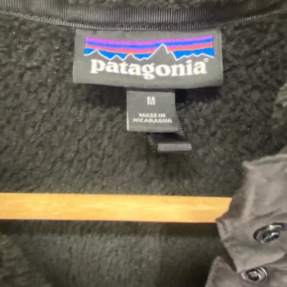 PATAGONIA Polartec Fleece Pullover Snap Sweater Jacket - Picture 5 of 7
